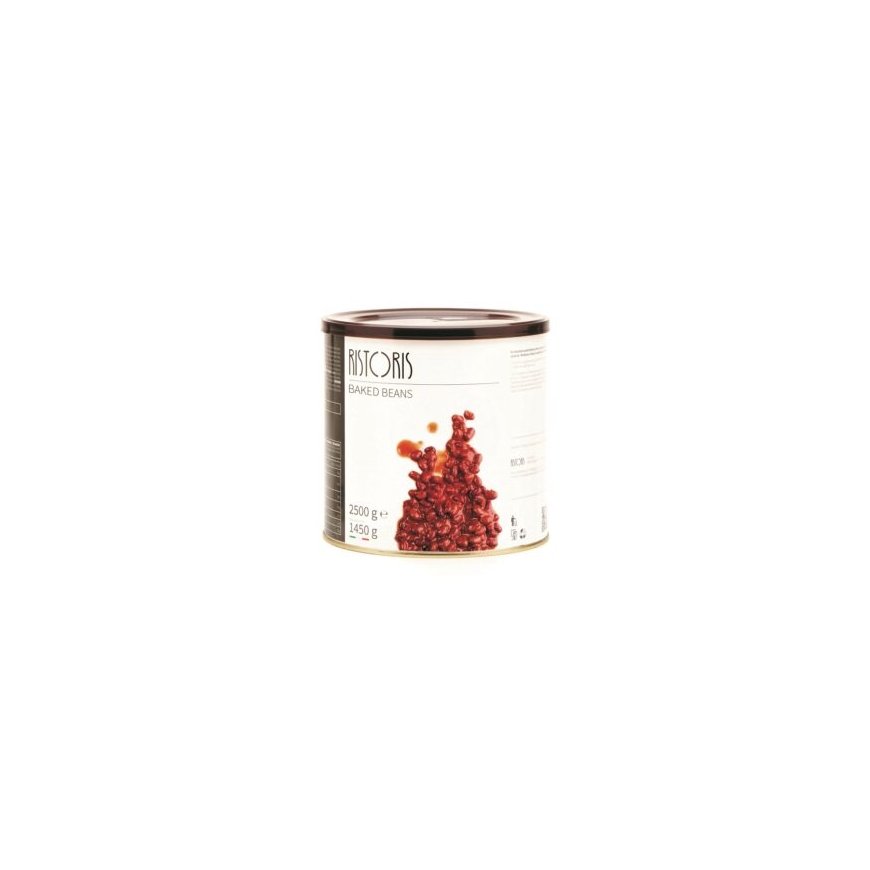 Raudonās pupiņas tomātu mērces RISTORIS, ceptas, 2,62kg/1,19kg – 2