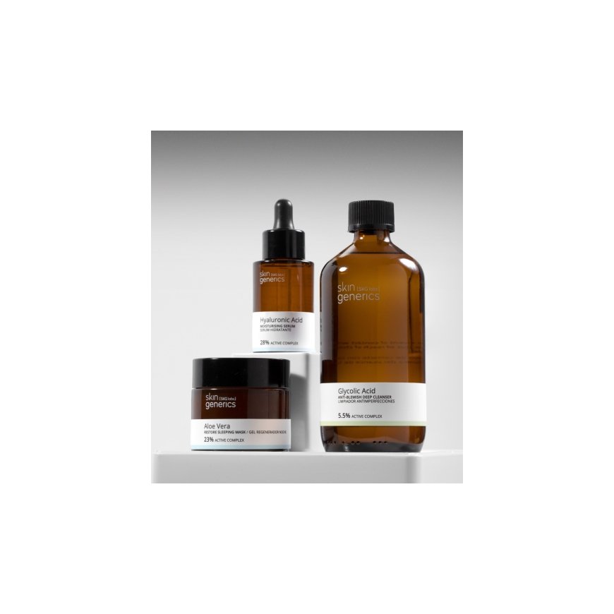 „Skin Generics“ glikolio rūgšties valiklis nuo spuogų 5,5, 250 ml – 2