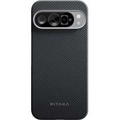 Pitaka „MagEZ“ чехол 5 для „Google Pixel 9 Pro XL“, черный / серый, „Twill“
