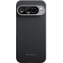 Pitaka „MagEZ“ чехол 5 для „Google Pixel 9 Pro XL“, черный / серый, „Twill“