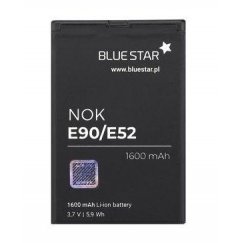 BlueStar Nokia E52 / E71 / N97 / E61i / E63 / E90 / 6650 Flip battery, 1600 mAh, "Blue Star Premium"