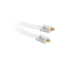 Oem HQ lango F-socket F-socket kaabel, valge Oem HQ lango F-socket F-socket kaabel, valge