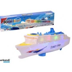 Lean Toys reisilaev valgus ja helidega