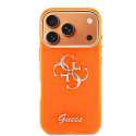 Guess IML 4G Script Metal Logo Case for iPhone 17 Pro Orange Guess IML 4G Script Metal Logo Case for iPhone 17 Pro Orange