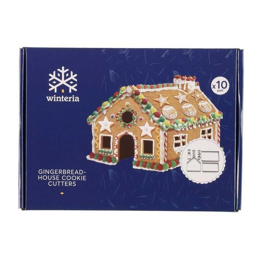 Imbierinio namelio formelės Winteria GINGERBREAD, 10 vnt. – 2