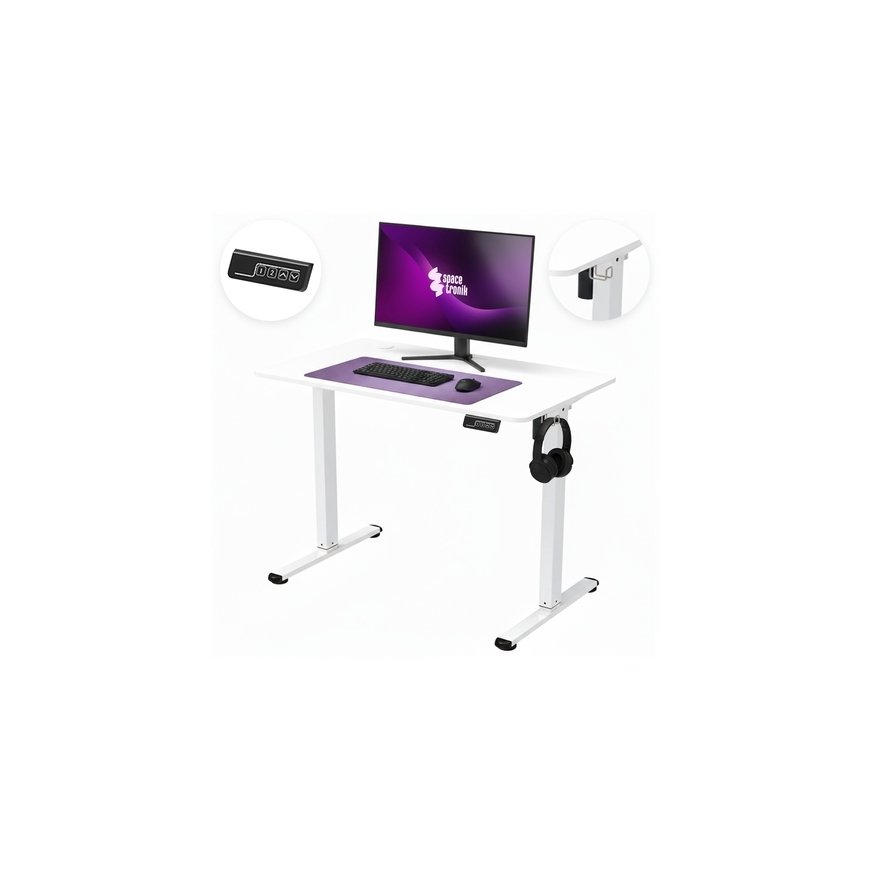 Spacetronik Elektrinis stalas Moris SPE-O111BB 080×60 cm – 2