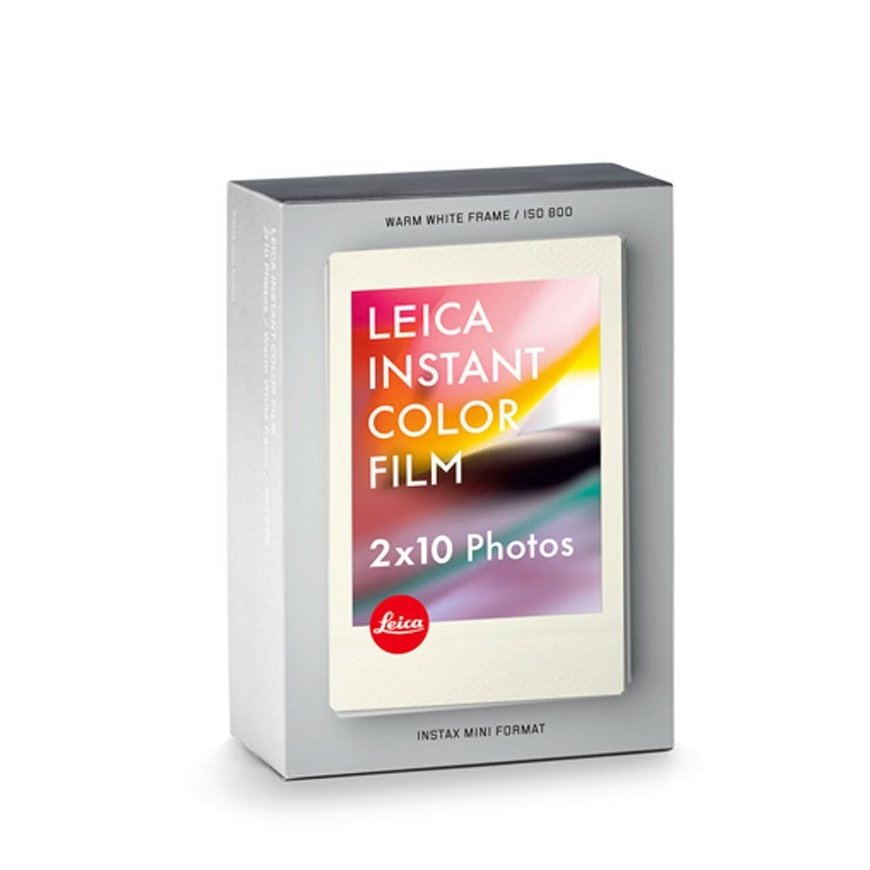 Leica SOFORT 2x10 Film pack Warm Baltas (mini)