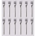 12 kpl barihaarukkapakkaus, 19 cm, DOMOTTI 12 kpl barihaarukkapakkaus, 19 cm, DOMOTTI