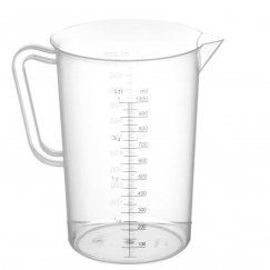 1 l polipropileno matavimo taurė - Hendi 567203