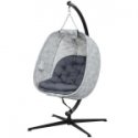 Granvin Dark Hanging Chair 92x98xA189cm, Dark Gray Granvin Dark Hanging Chair 92x98xA189cm, Dark Gray