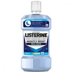 Зубная нить Listerine Advanced Nightly Reset Mild Taste, 500 мл, ротовая жидкость, унисекс