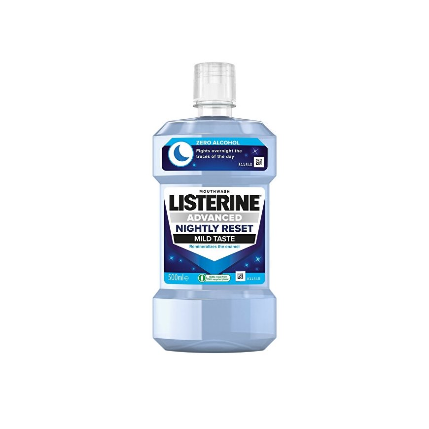 Listerine Advanced Nightly Reset Mild Taste Burnos Skalavimo Skystis 500ml Unisex – 2