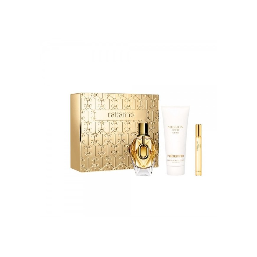 Rabanne Million Gold For Her EDP 50 ml + EDP MINI 10 ml (nainen)