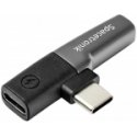 Spacetronik USB-C to 3.5 mm socket adapter with USB-C SPU-A28 Spacetronik USB-C to 3.5 mm socket adapter with USB-C SPU-A28