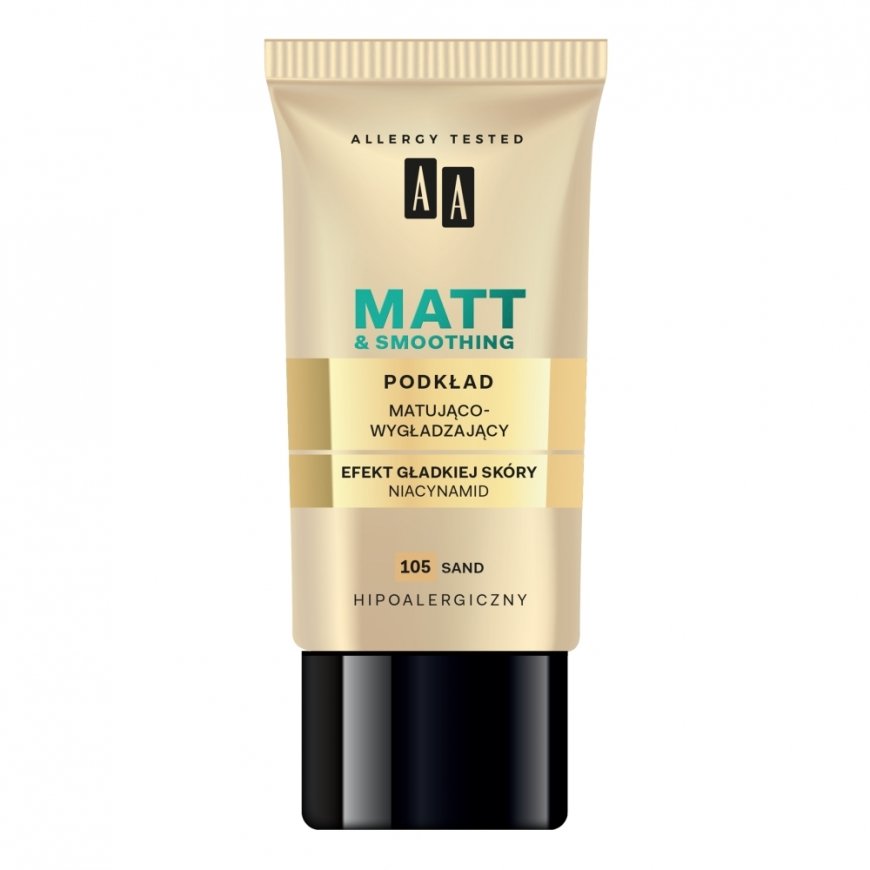 AA Make-up Matte Foundation 105 Sand, 30 ml