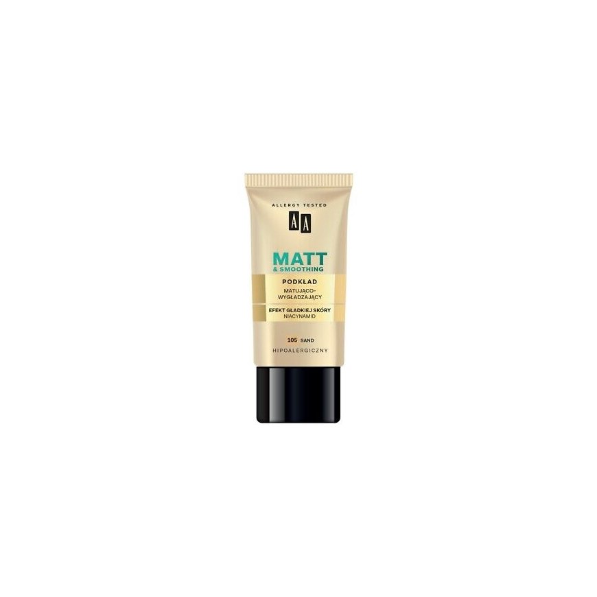 AA Make-up Matte Foundation 105 Sand, 30 ml – 2