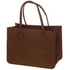 Felt bag 38cm brown 4LIVING