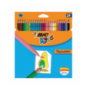 BIC Colored Pencils Kids Smooth 12 Colors Set BIC Colored Pencils Kids Smooth 12 Colors Set