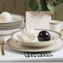 Art Deco -tyylinen lautanen 23 cm AMBITION Art Deco -tyylinen lautanen 23 cm AMBITION