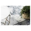 Style Rug ARLEN MARBLE color white glamour style 160x220 Hakano