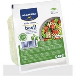 ALAMBRA Cheese, Halloumi, with Basil, 200 g