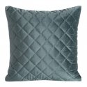 Eurofirany RIA1 Velvet Pillowcase, quilted using traditional sewing method, 45X45 cm, color: dark mint Eurofirany RIA1 Velvet Pillowcase, quilted using traditional sewing method, 45X45 cm, color: dark mint