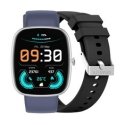 Išmanīgais pulkstenis Gravity Black 2 Paski GT10-4