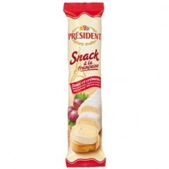 Pehmeä juusto PRESIDENT Snack a la Francaise, 180 g