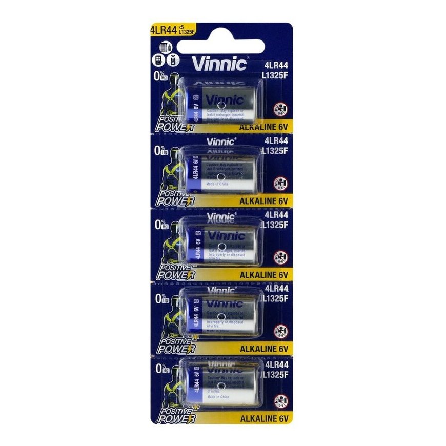Vinnic 4LR44 L1325F 544A patare 5 tk.