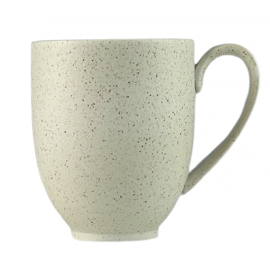 Alumina kauss GRANITE Balts, porcelāns, 400 ml, H 6 cm, gab.