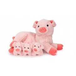 Day Pig Mama with 3 Piglets