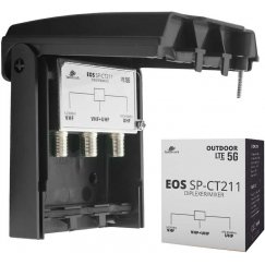 Antena sumators DVB-T2 UHF+VHF Spacetronik SP-CT211