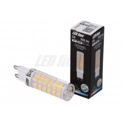 LED lemputė G9 220-240V 6W 550lm neutrali balta 4000K, LED linija