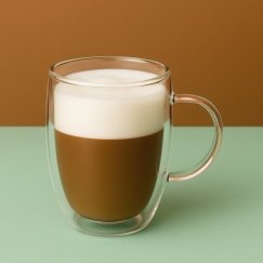 Mondex PETER Borosilicate Glass Mug 380 ml 8.2 x 5.4 x 12 cm