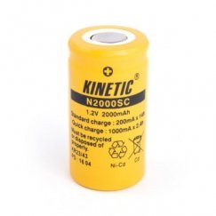 Kinetic SC Ni-Cd 1.2V 2000mAh akumulaator