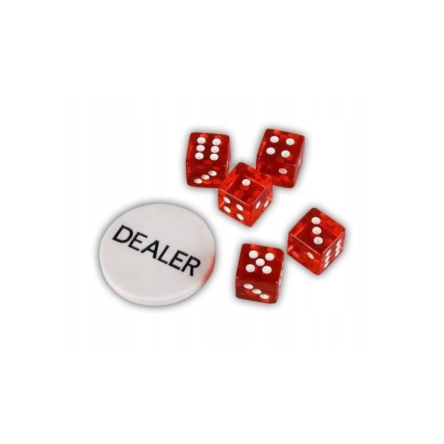 EXTRALINK PREMIUM POKER SET 300 CHIPS 2 DECKS DICE CASE