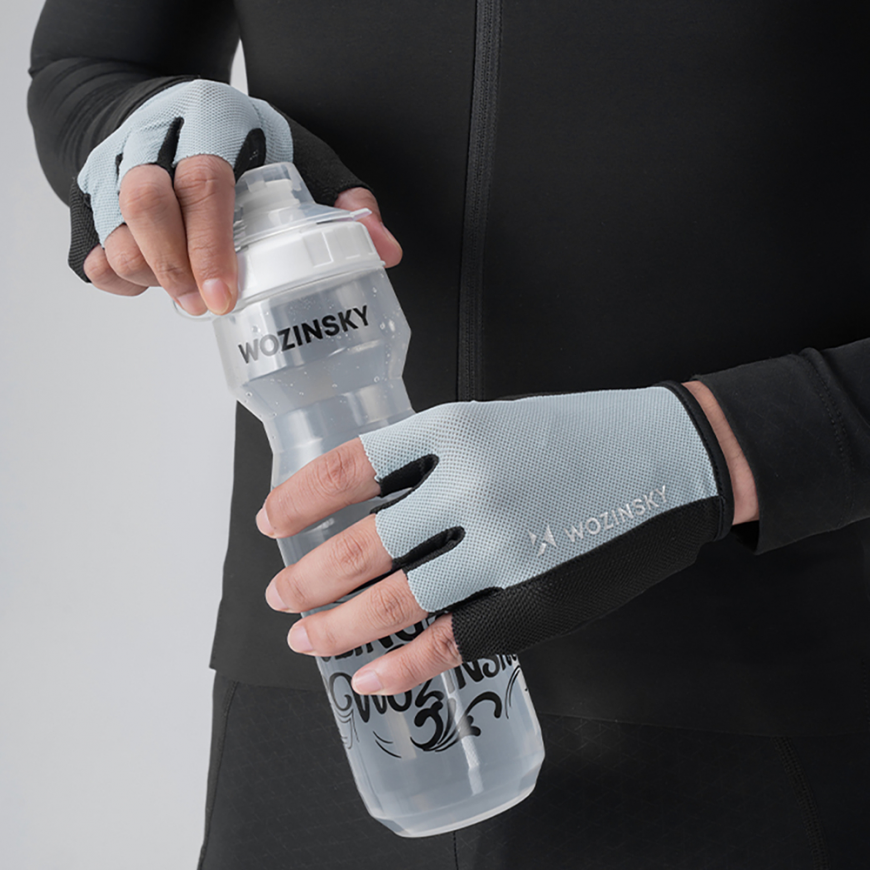 Wozinsky WRR-02L Cycling Gloves Size L - Gray – 5