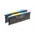 Corsair Vengeance RGB 64 Gt (2 x 32 G) DDR5 mälupakett, must Corsair Vengeance RGB 64 Gt (2 x 32 G) DDR5 mälupakett, must