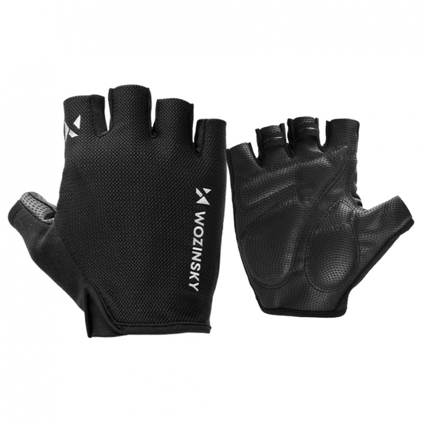 Wozinsky WRR-01M cycling gloves size M - black