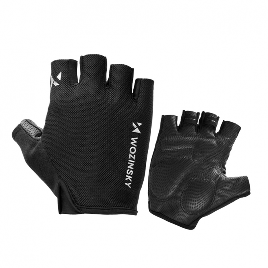 Wozinsky WRR-01M cycling gloves size M - black – 2