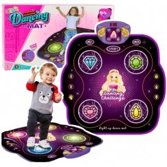 Lean Toys Interaktiivinen Musiikkitanssimatto Lapsille Bluetoothilla 9 Pelitasoa