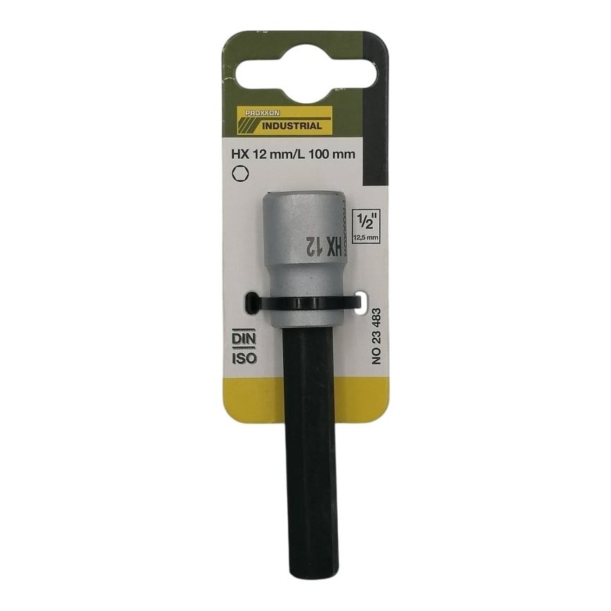PROXXON 1/2" 12 mm Hexagon Socket with Extended Bit – 2