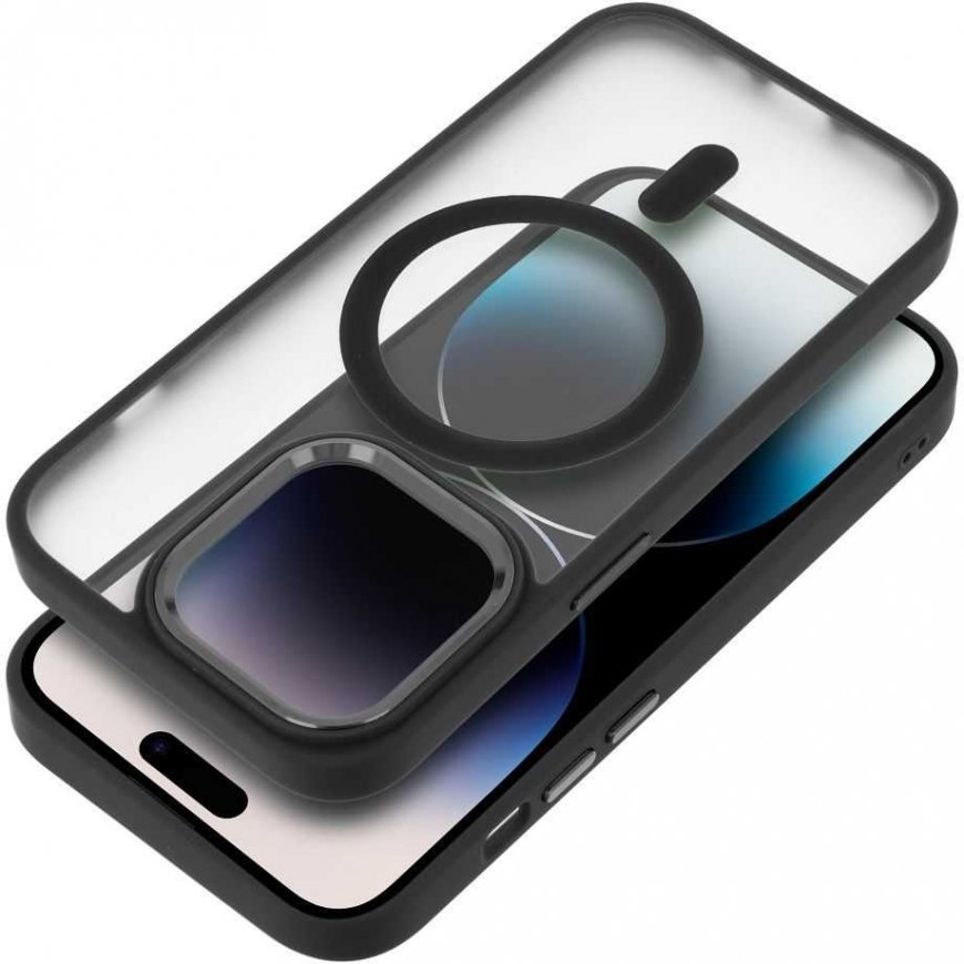 FULL MATTE MAG COVER case, compatible with MagSafe, designed for SAMSUNG S24 Ultra, black