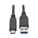 „PremiumCord“ kabelis USB-C – USB 3.0 A (2 kartos USB 3.2, 3A, 10 Gbit/s) 0,15 m „PremiumCord“ kabelis USB-C – USB 3.0 A (2 kartos USB 3.2, 3A, 10 Gbit/s) 0,15 m