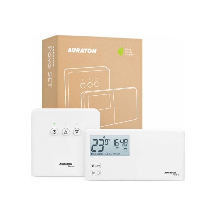 AURATON PAVO SET (AURATON R30 RT) wireless weekly thermostat with heating device controller (set) – 2