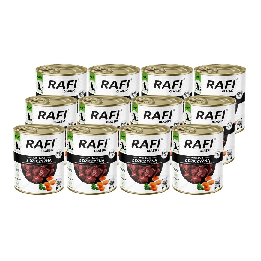 Dolina Noteci Rafi Classic su šerniena šunims 800g