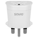 Savio AP-05 toiteadapter ja vaheldi Hoonesisene 2500 W Valge Savio AP-05 toiteadapter ja vaheldi Hoonesisene 2500 W Valge