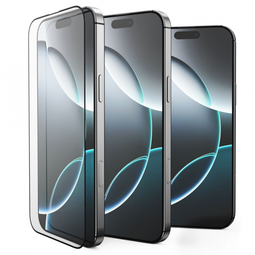 TECH-PROTECT GLASS FIT+ 2 VNT. XIAOMI 15T | 15T PRO JUODA – 3