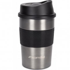 Termosmuki 360 ml (tummanharmaa), 2150, KAMILLE