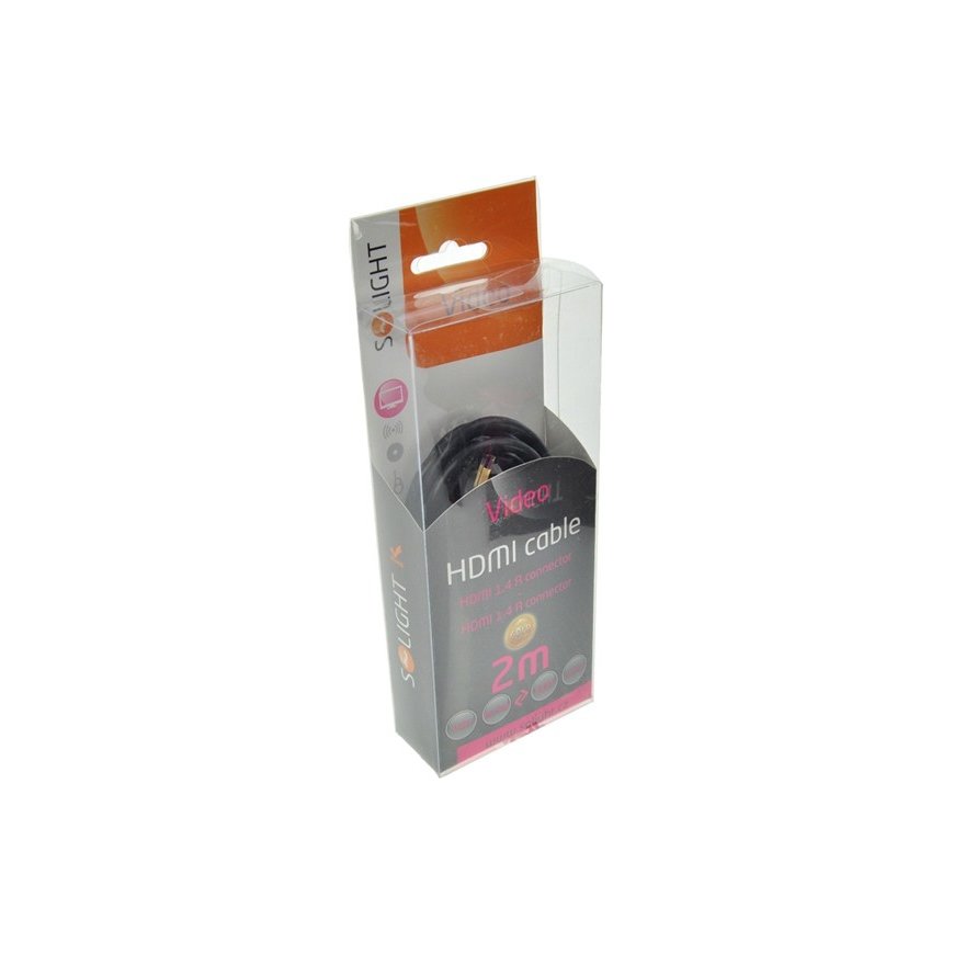Solight SSV1202 HDMI кабель 2 m HDMI Тип A (Стандарт) Черный – 2